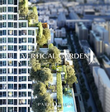 “Vertical Garden” สวนป่าแนวตั้ง แหล่งออกซิเจนสำหรับคนเมือง กับแนวคิดสู่ความยั่งยืน Park Origin Phayathai