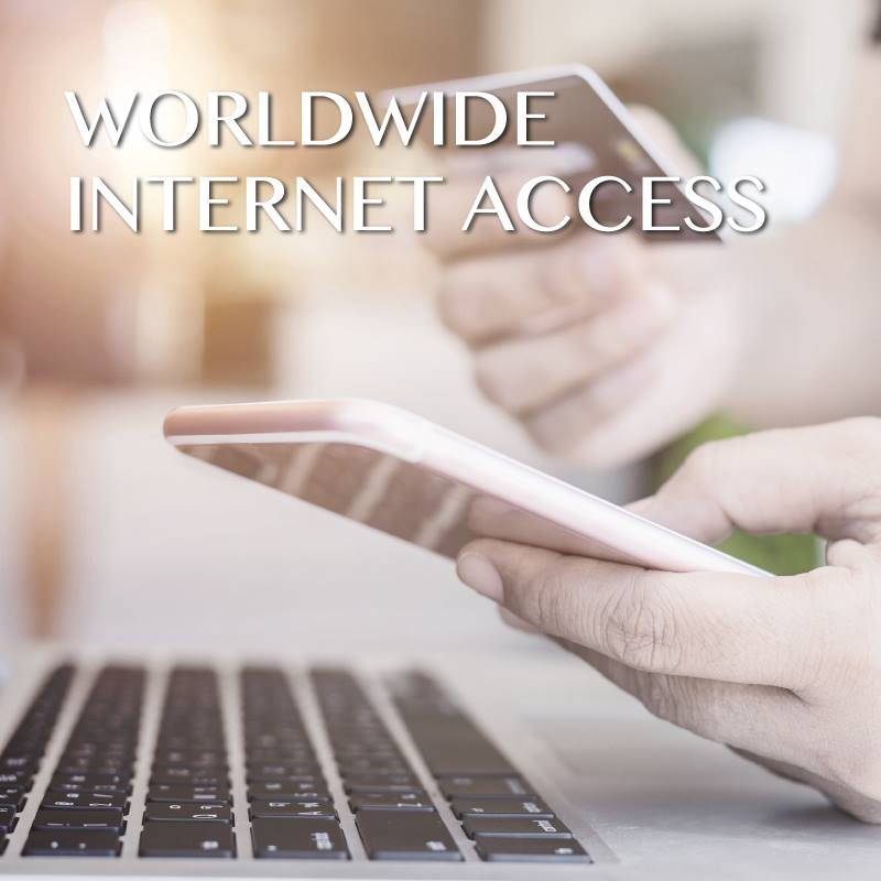 worldwide internet access