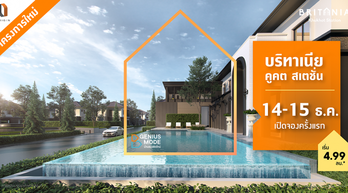 บริทาเนีย คูคต สเตชั่น บ้านใกล้รถไฟฟ้า เดินทางสะดวก บริทาเนีย คูคต สเตชั่น