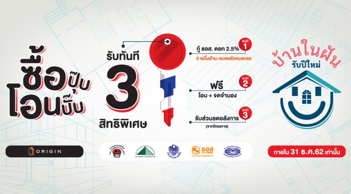 บ้านในฝัน รับปีใหม่ โครงการใหม่กระตุ้นอสังหาฯ บ้านในฝันรับปีใหม่