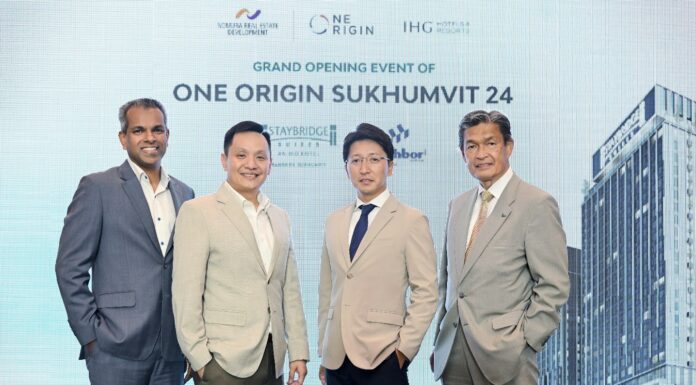 “วัน ออริจิ้น” ผนึก “โนมูระ-IHG” เปิดบริการมิกซ์ยูสใหม่ “วัน ออริจิ้น สุขุมวิท 24” “วัน ออริจิ้น” ผนึก “โนมูระ-IHG” เปิดบริการมิกซ์ยูสใหม่ “วัน ออริจิ้น สุขุมวิท 24”