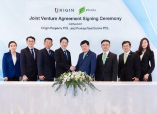 ครั้งแรก! 2 บิ๊กอสังหาฯ “พฤกษา” และ “ออริจิ้น” จับมือเขย่าวงการเคาะดีลร่วมทุนปั้น 3 โปรเจกต์ โรงแรม-คอนโด-บ้านเดี่ยว รวมมูลค่า 8,700 ล้าน