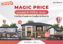 “บริทาเนีย” ขนทัพบ้าน 36 โครงการ จัดยูนิตพิเศษ MAGIC PRICE บริทาเนีย