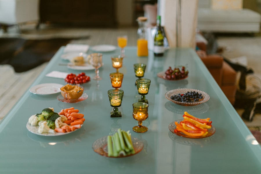 Photo catering at home