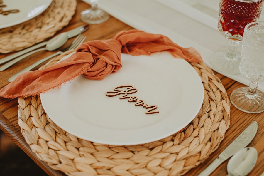 Photo table setup